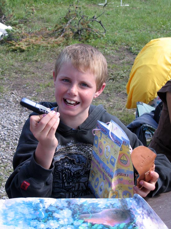 2006 family reunion in Yellowstone National Park